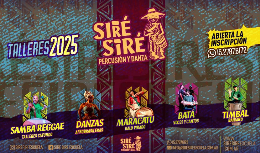 SiRÉ SiRÉ - Percusión y Danza